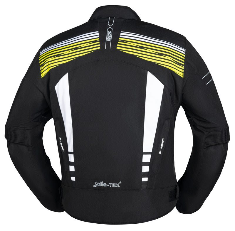 IXS / イクス Sport Jacket Rs-400-St 3.0 Black-White-Neon Yellow | X56046-315