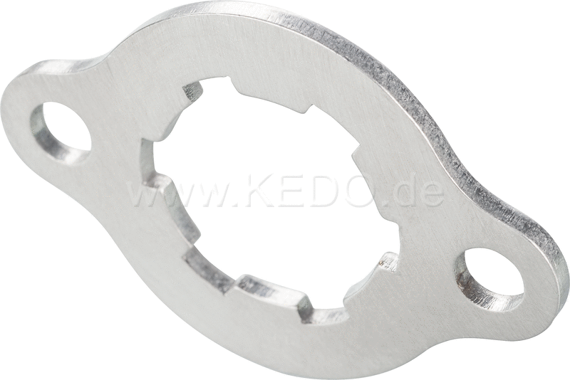 [KEDO] Kedo HeavyDuty Pinion Locking Plate, coarse toothed / bolted, OEM reference # 3Y1-17456-00, reinforced Compared to OEM | 27075HD
