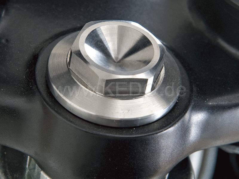 Kedo Front Fork Top Yoke Screw, Stainless Steel | 30555 - Webike Thailand