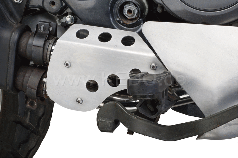 Kedo Stainless Steel Heat Protection Plate, suitable for standard- or header pipe performance, without mounting material | 40862 - Webike Thailand