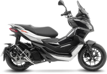 Leovince Full System Exhaust GP Corsa Evo 1/1 Aprilia Sr GT 125/200 | 15500EU - Webike Thailand