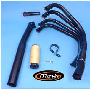 [Marving Exhaust] MARVING 4/1 RACING GROUP - BLACK | K/045/NC