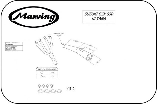MARVING 4/1 MASTER GROUP - BLACK | S/3508/NC - Webike Thailand