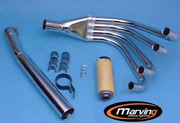 [Marving Exhaust] MARVING 4/1 RACING GROUP - CHROMIUM | K/25/BC