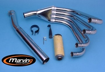[Marving Exhaust] MARVING 4/1 RACING GROUP - CHROMIUM | K/26/BC