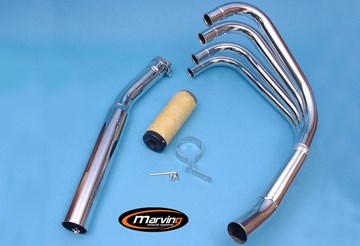 [Marving Exhaust] MARVING 4/1 RACING GROUP - CHROMIUM | K/27/BC