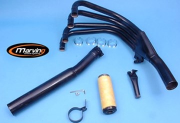 [Marving Exhaust] MARVING 4/1 RACING GROUP - BLACK | K/50/NC