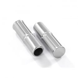 [KUSTOM TECH] Kustom Tech, FL Handlebar Grip Set Internal Throttle, Satin