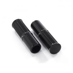 [KUSTOM TECH] Kustom Tech, FL Handlebar Grip Set Internal Throttle, Black