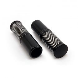 [KUSTOM TECH] Kustom Tech, FL Handlebar Grip Set IntL Throttle, Black CC