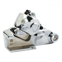 [MCS Storehouse] MCS Brake Caliper With Bracket, Rear. Chrome