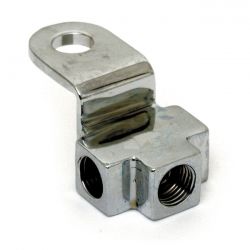 MCS Brake Tee, Front. Chrome - Webike Thailand