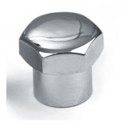 [MCS Storehouse] MCS Fork Stem Nut. Domed. Chrome