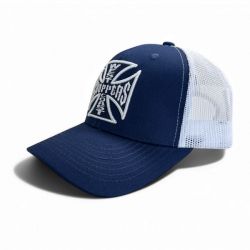 [WEST COAST CHOPPERS] WCC OG Cross Cap Navy/White
