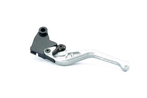 Mg-biketec Clutch Lever - Short Kawasaki Ninja 250 R Titanium Grey 2008 | 4044-362508 - Webike Thailand