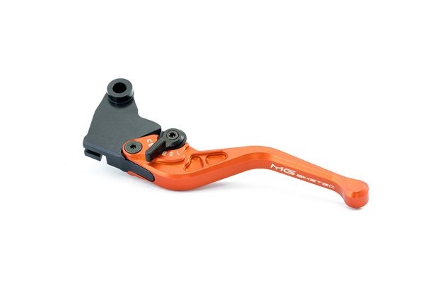 Mg-biketec Clutch Lever - Short Kawasaki Ninja 250 R Orange 2008 | 4074-362508 - Webike Thailand