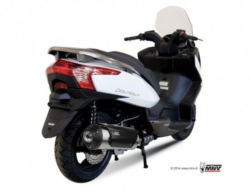 Mivv URBAN  Imp. compl./Full sys. 1x1 STAINLESS STEEL for KAWASAKI J300 2014 - 2016 EC approved Euro3  | C.KY.0016.B - Webike Thailand