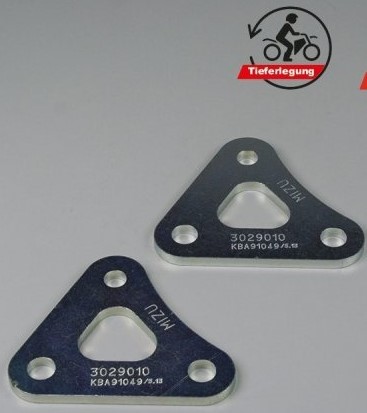 Mizu Lowering kit, including ABE part certificate, 30mm | 3029010 - Webike Thailand