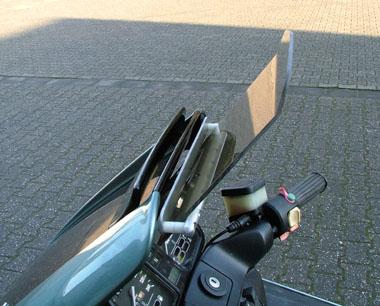 MV Motorrad / エムブイ　モトラッド Windscreen adjustable incl. Grip Bar 12 mm for BMW K1100RS - 906733-k1100rs
