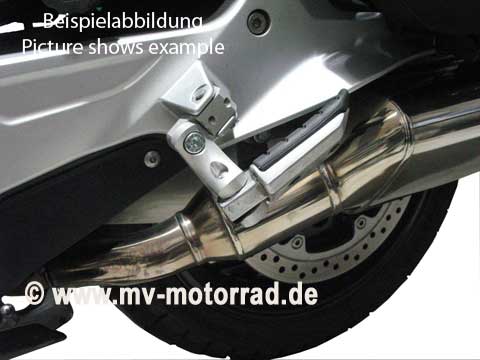 MV Motorrad / エムブイ　モトラッド Lowered Passenger Footrest Sozius for Triumph Tiger 955i - 908403