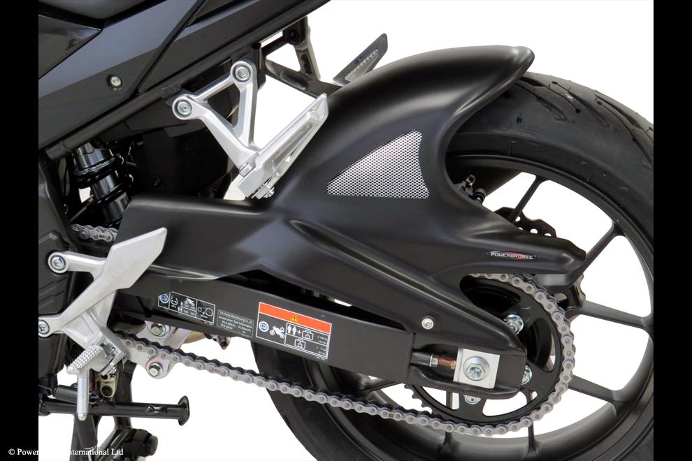 Hugger, Black-Silver Mesh - Webike Thailand
