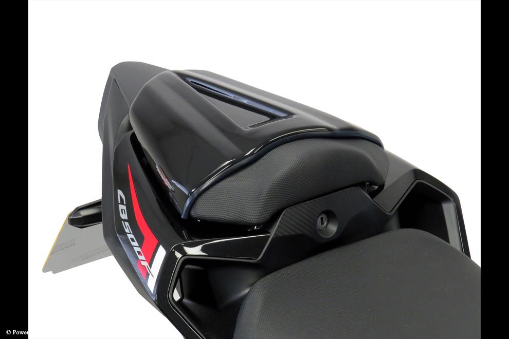 Seat Cowl, Black-Silver Mesh - Webike Thailand
