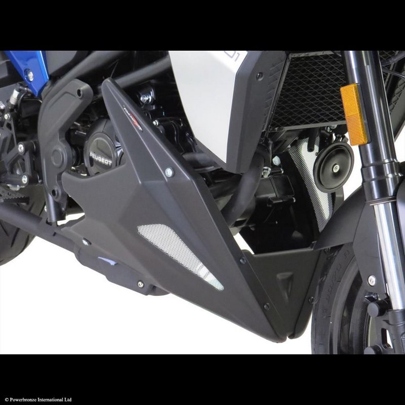 Belly Pan, Black-Silver Mesh - Webike Thailand