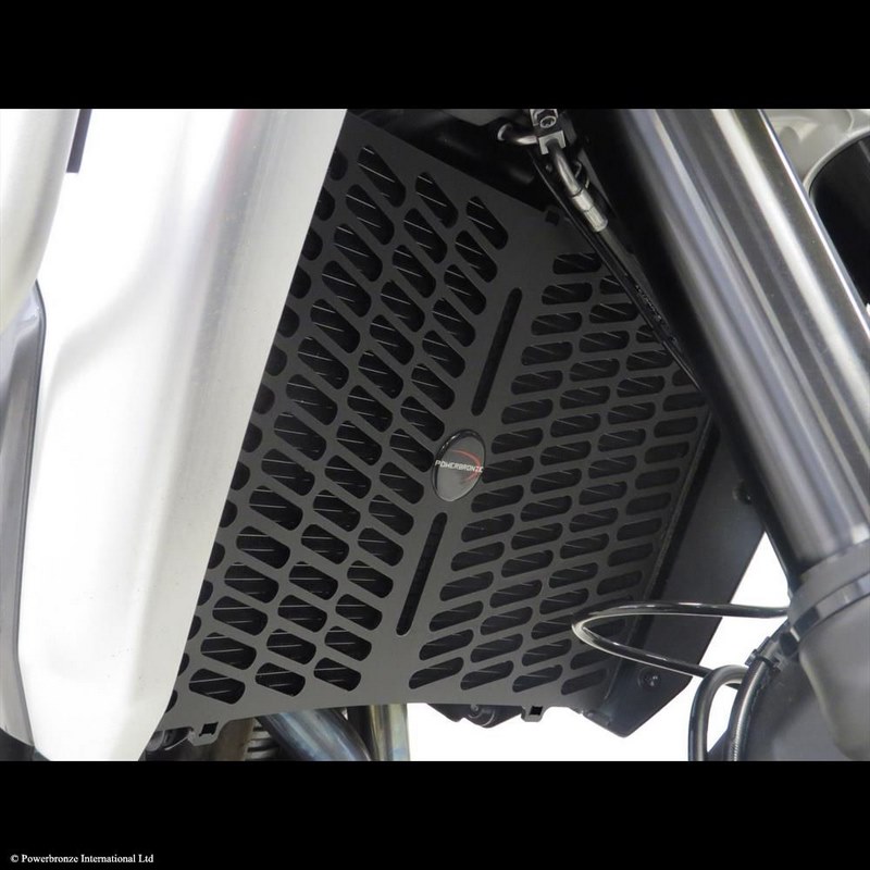 Cooler Grill Plastic, Gloss Black - Webike Thailand