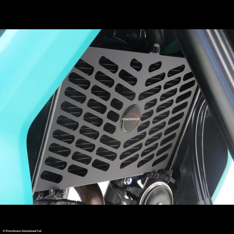 Cooler Grill Plastic, Gloss Black - Webike Thailand