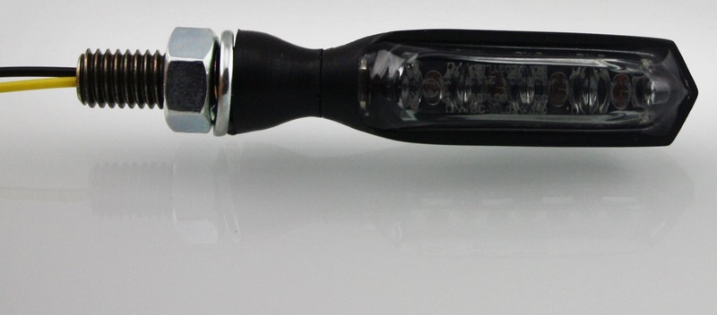 PROTECH LED-indicator RC-90 left/right I quantity unit piece, Black | 65327013 - Webike Thailand