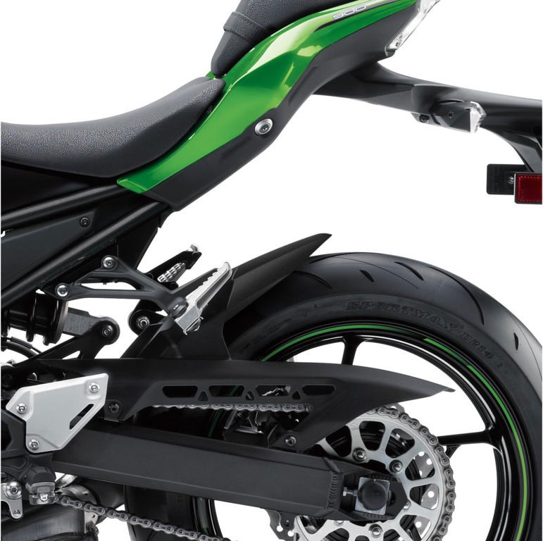 Puig Rear Fender extension, Matt black | 0022J - Webike Thailand