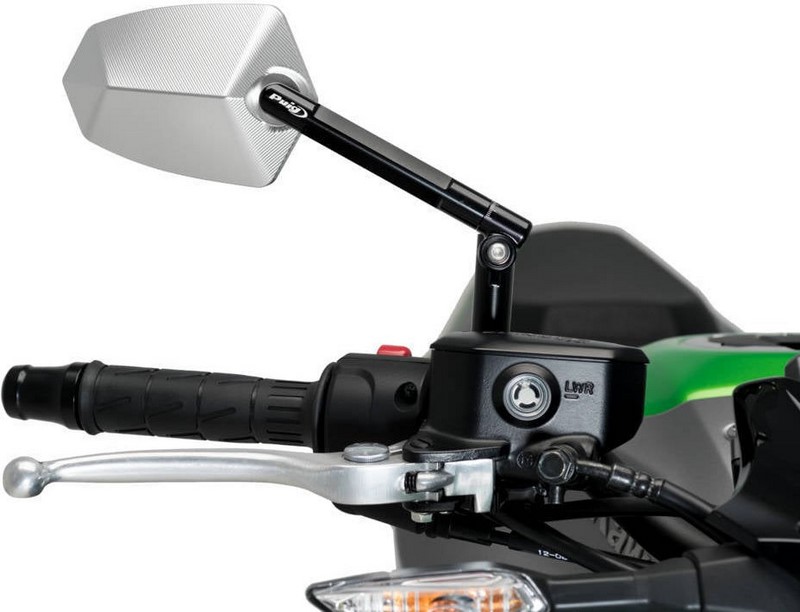 Puig Rearview Mirror GT.1, Aluminium | 020ND - Webike Thailand