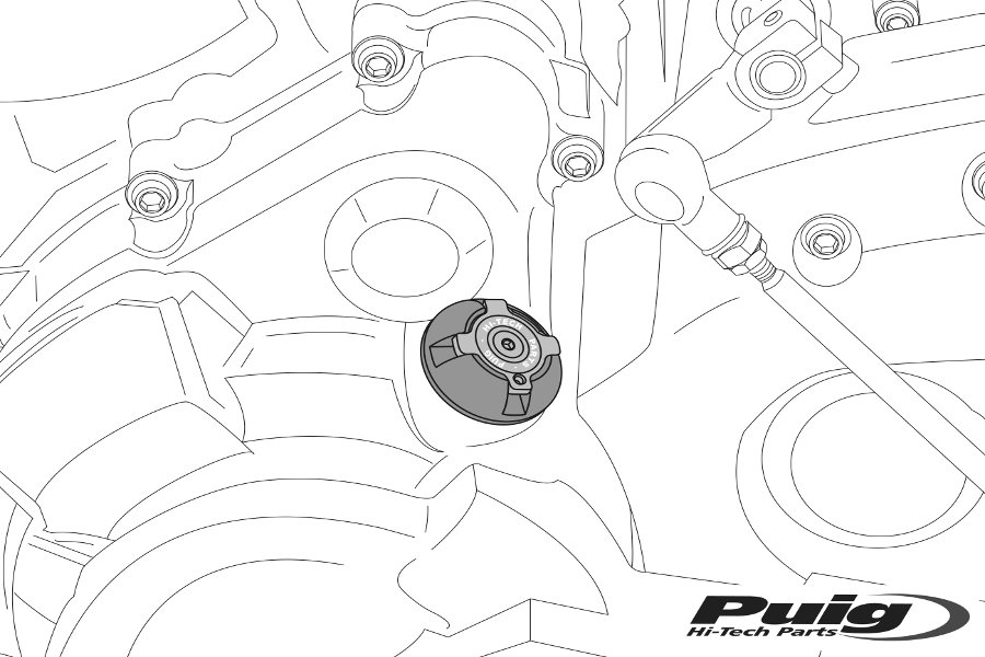 Puig Plug-Oil, Blue | 1291A - Webike Thailand