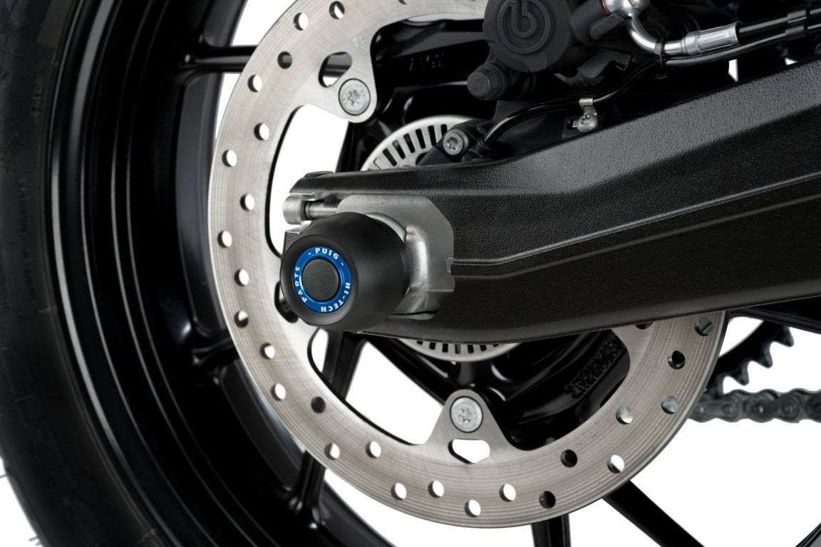 Puig PHB19 Swing Arm Protector, Black | 20057N - Webike Thailand