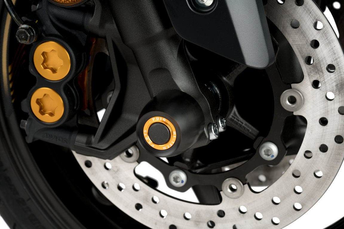 Puig PHB19 Front Fork Protector, Black | 20212N - Webike Thailand