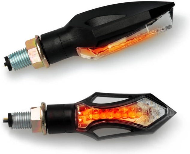Puig Tower Turn Lights, Black | 20424N - Webike Thailand