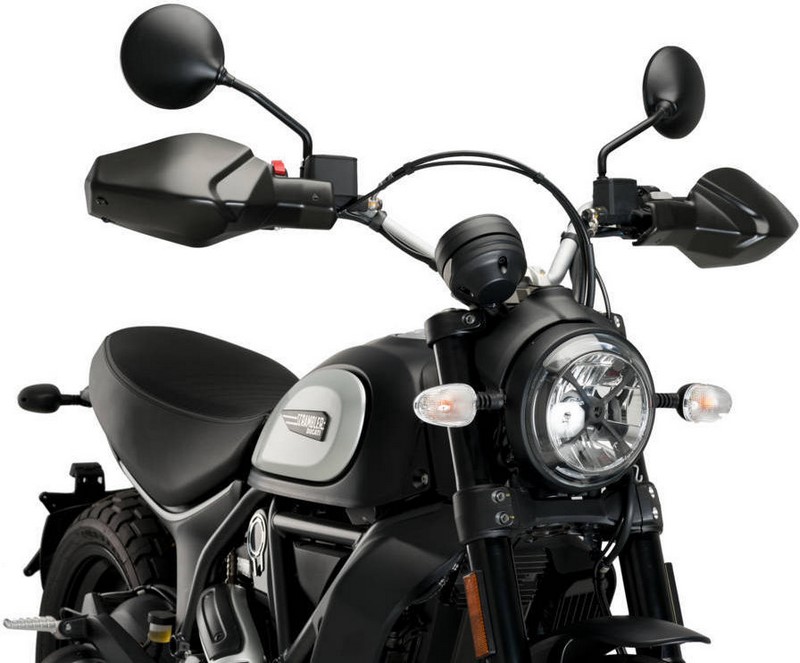Puig Handguards, Matt black | 20509J - Webike Thailand