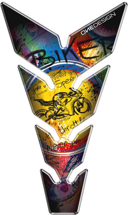 Puig Bike Tank Protector, Black | 20592N - Webike Thailand