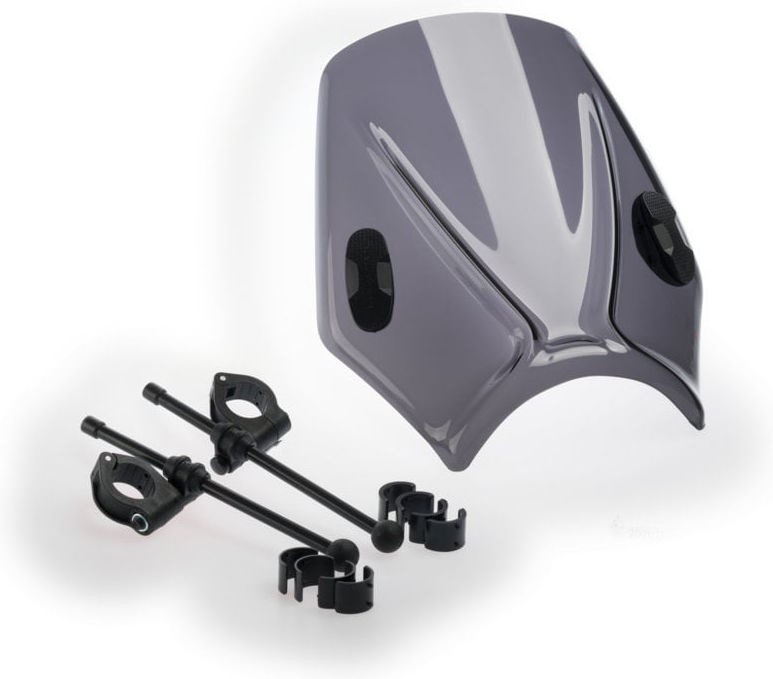 Puig Windshield Mito, Dark Smoke | 20702F - Webike Thailand