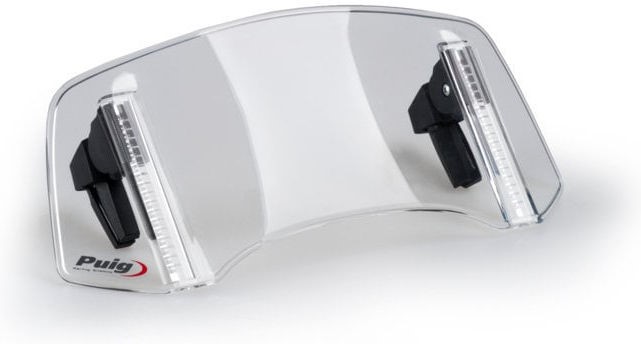 Puig Multi-adjustable Visor 2.0 Clip-on, Smoke | 20764H - Webike Thailand