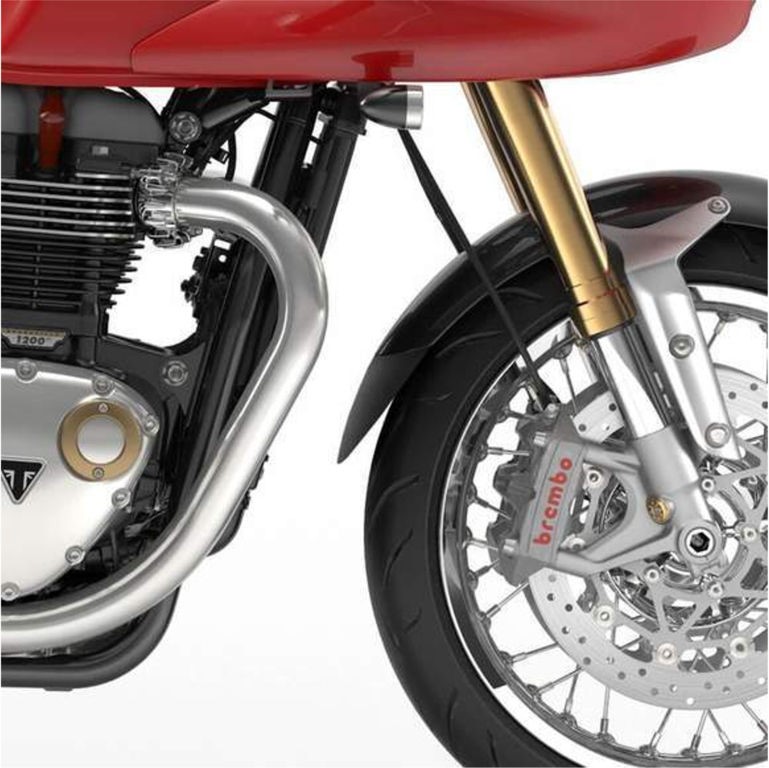 Puig Front fender extension, Black | 20810N - Webike Thailand