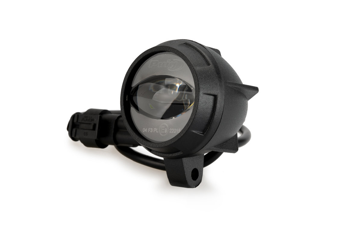 Puig Spare - Auxiliary Headlight Homologated Beam 20 Black | 21373N - Webike Thailand