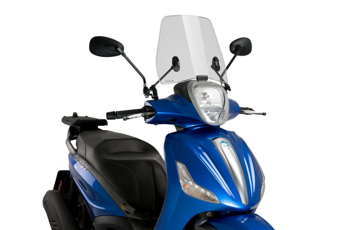 Puig Trafic Winshield Smoke | 21567H - Webike Thailand