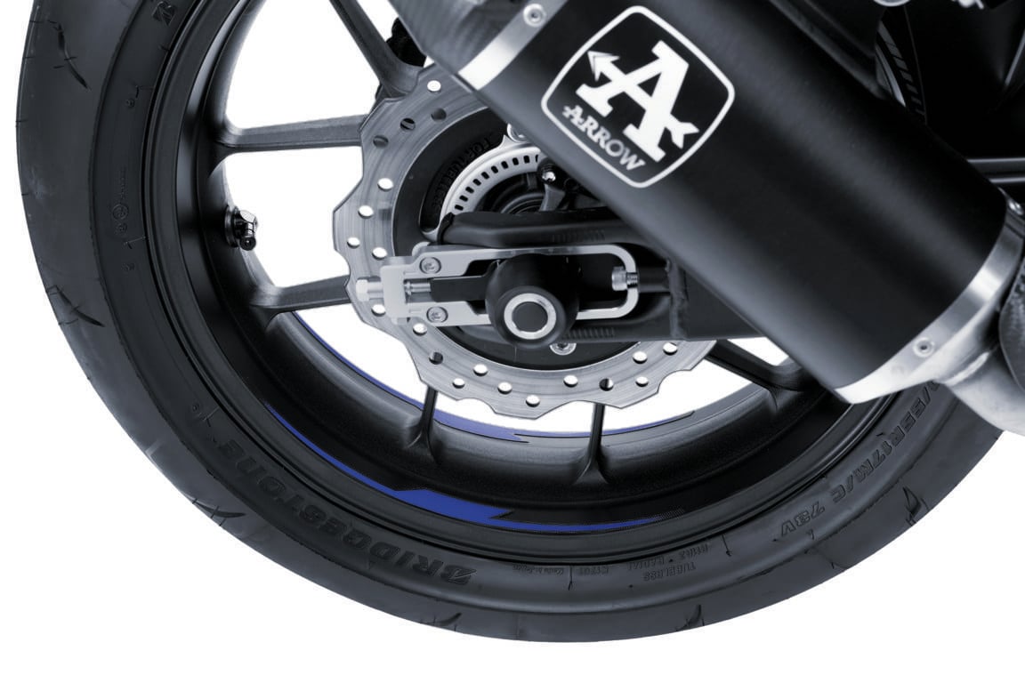 Puig Rim Strips Performance Blue | 21833A - Webike Thailand