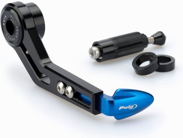 Puig Brake Lever Protector, Blue | 3765A - Webike Thailand