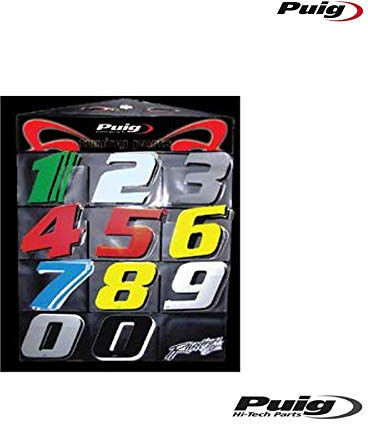Puig Numbers, Green | 4259V - Webike Thailand