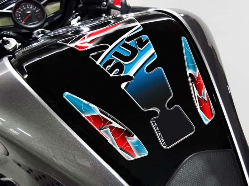 Puig Wings Tank Pads, Blue | 4724A - Webike Thailand