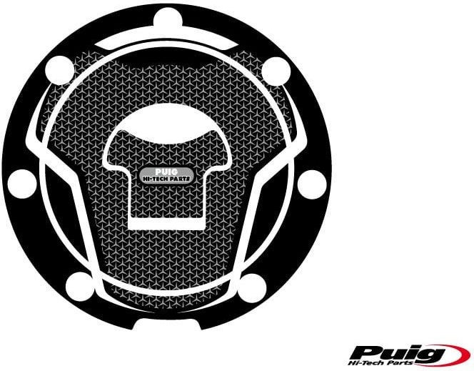 Puig Naked Fuel Cap Covers, Grey | 6307U - Webike Thailand