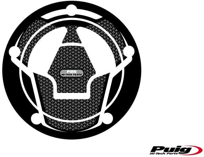 Puig Naked Fuel Cap Covers, Grey | 6311U - Webike Thailand