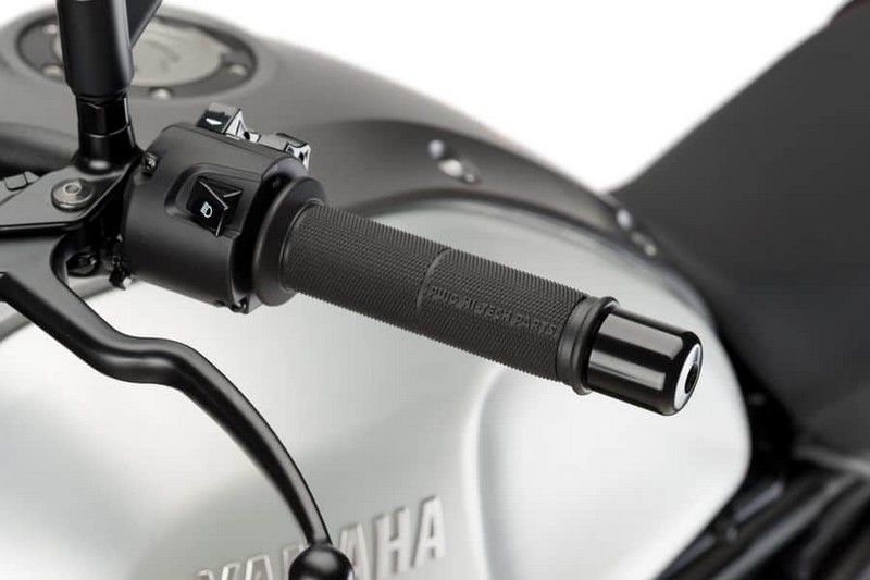 Puig Hi-Tech Basic Grips, Black | 6405N - Webike Thailand